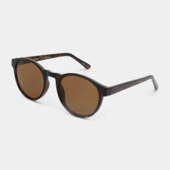 A. Kjærbede Marvin Solbrille Demi Tortoise