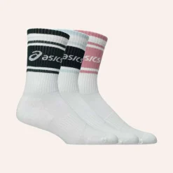 Asics 3 Pack Logo Crew Sock Dark Neptune/Midnight/Morganite