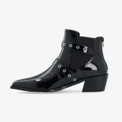 Bianco BIABLAKE Chelsea Buckle Boot Black W