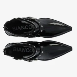 Bianco BIABLAKE Chelsea Buckle Boot Black W