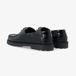 Bianco Biacapri Boat Shoe Nappalak Black W