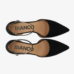 Bianco Biadevived Pumps Micro Suede Black W