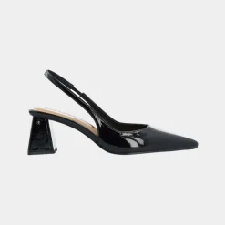 Bianco Biamaralyn Slingback Patent Black W