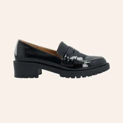 Bianco Biapearl Loafers Patent Black W