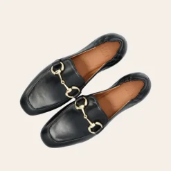 Billie Bi A1918 Black Nappa/Gold W