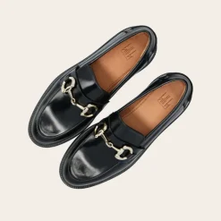 Billie Bi Mokasin Black Calf W