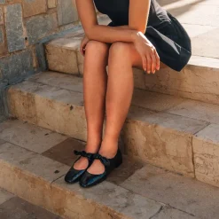 Billie Bi Mokasin Black Naplack W