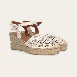 Billie Bi Sandal Kilehæl Off White W