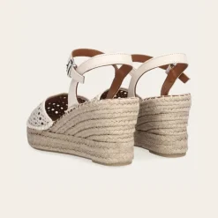 Billie Bi Sandal Kilehæl Off White W
