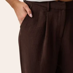 BYIC CelinaIC Pant Dark Brown Texture