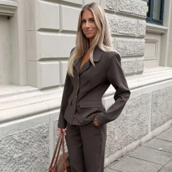 BYIC ClaraIC Blazer Dark Brown