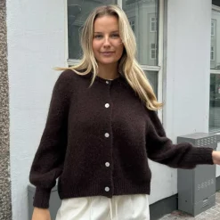 BYIC Idaic Cardigan Dark Brown