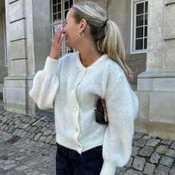 BYIC IdaIC Cardigan Hvit