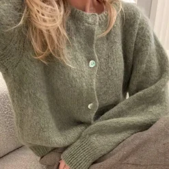 BYIC Idaic Cardigan Olive