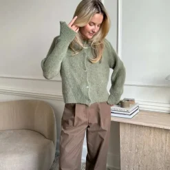 BYIC Idaic Cardigan Olive