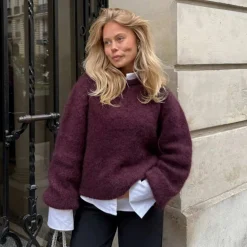 BYIC IdaIC Pullover Bordeaux