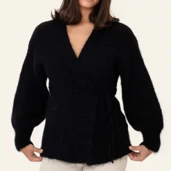 BYIC IdaIC Wrap Cardigan Svart