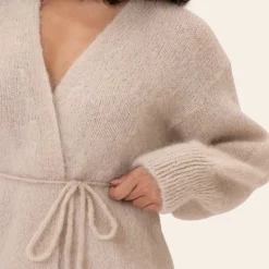 BYIC IdaIC Wrap Cardigan Beige