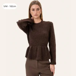 BYIC SaraIC Sweater Dark Brown