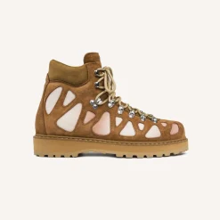 Diemme Roccia Vet Cut-Out Cognac Suede/Beige Ombre W