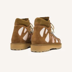 Diemme Roccia Vet Cut-Out Cognac Suede/Beige Ombre W