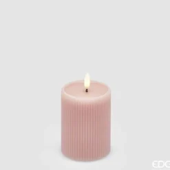 EDG Candela Led Lounge Moccolo Light Pink