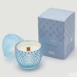 EDG Candela Uovo Con Profumo WATERLILY & MOSS