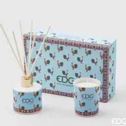 EDG Gavesett Lys og Diffuser 80ml Black Forest