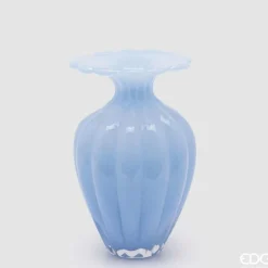 EDG Vaso Blossom Azure H24.5