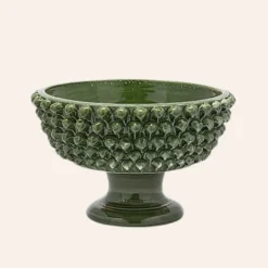 EDG Vaso Fenice Picna Ciotola Con Piede