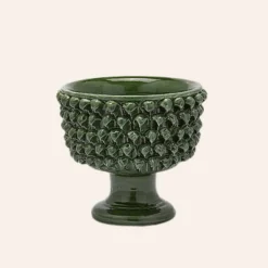 EDG Vaso Fenice Picna Ciotola Con Piede