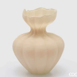 EDG Vaso Flow Sinuoso H.32 D.26 Ivory