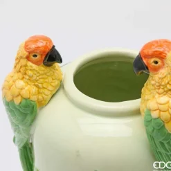 EDG Vaso Pappagallo Rotond Multicolor