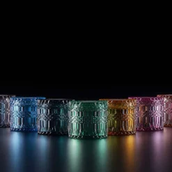 Enzo De Gasperi Duftlys 10.5cm Stort Crystal Basil & Mint