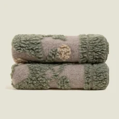 Frati Harmony Green Boiled Wool 150x190cm