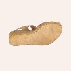 Gabor Kilehælsandal Peanut W