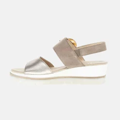 Gabor Sandal Metal Cervo W