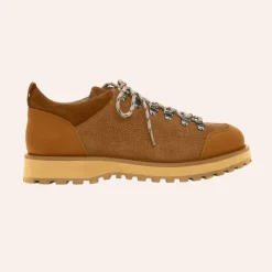 Garment Project Dune Low Cognac Tumbled Nubuck W