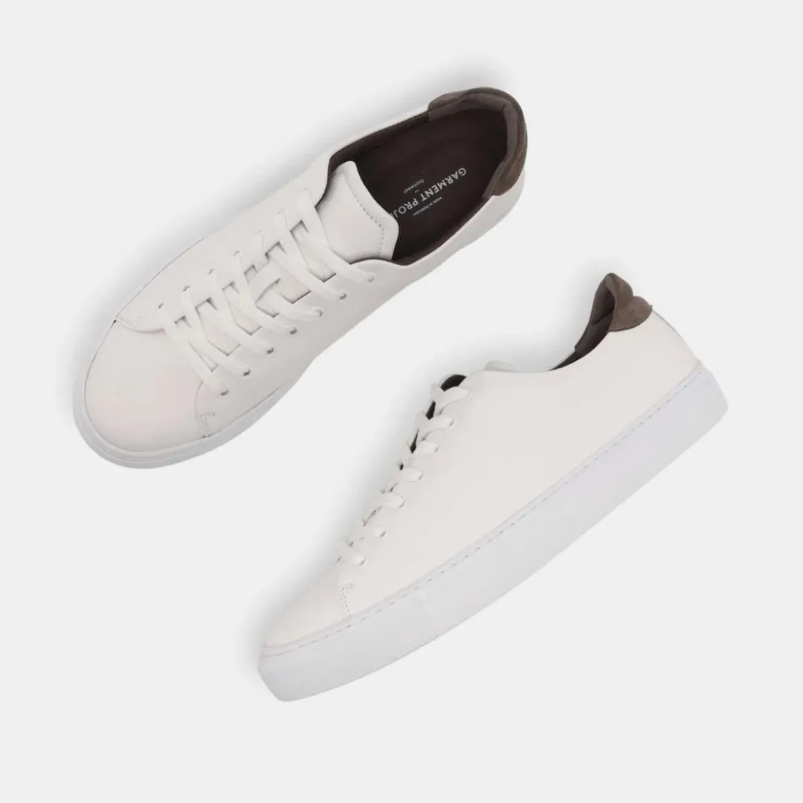 Garment Project Type White/Elephant Leather M