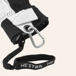 Hestra Army Leather Patrol Mitt Svart/Hvit W