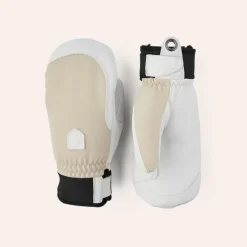Hestra Army Leather Patrol Mitt Beige/Hvit W