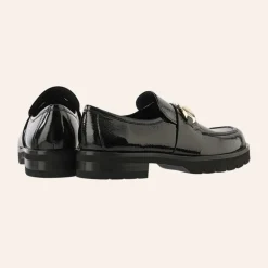 Høgl Mokasin Alison Wetlack Leather Black W