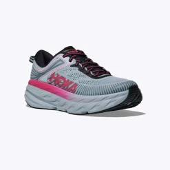 HOKA Bondi 7 Mineral Blue/ Rhubarb W