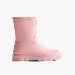 Hunter Downpour Short Boot Parfait Pink W