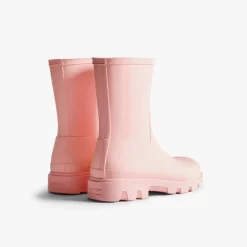Hunter Downpour Short Boot Parfait Pink W