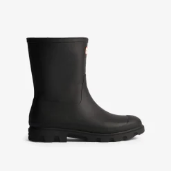 Hunter Downpour Short Insulated Boot Black
