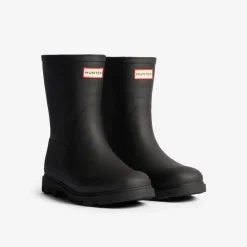 Hunter Downpour Short Insulated Boot Black