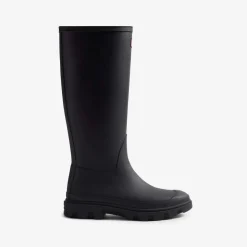 Hunter Downpour Tall Boot Black Unisex