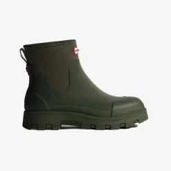 Hunter Elements Neoprene Chelsea Boot Dark Olive