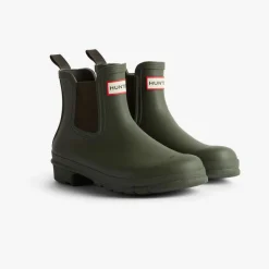 Hunter Original Chelsea Boot Dark Olive